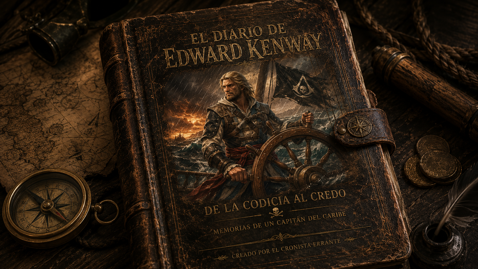 Portada de Resynced, crónica de Assassin's Creed IV Black Flag
